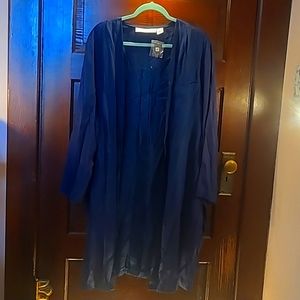 Vintage Kathryn Deene Dark Blue Topper